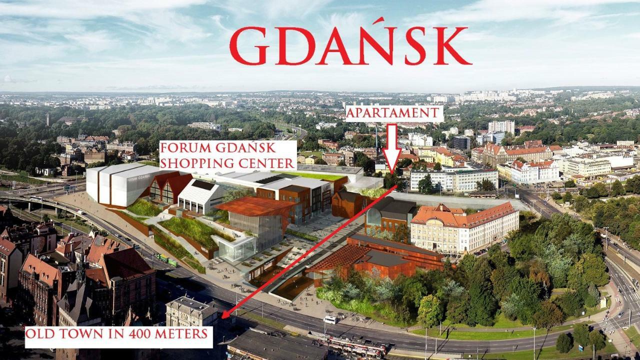 Berg Apartament Green Гданьск Экстерьер фото